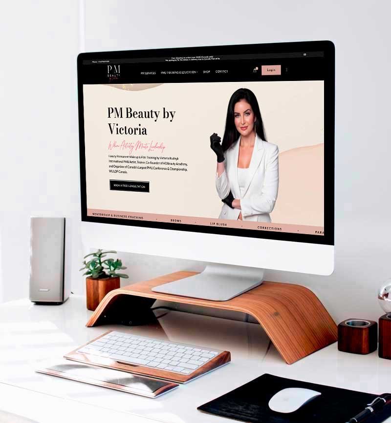 PMU Website for Graduates Toronto | Get Booked Faster After Training